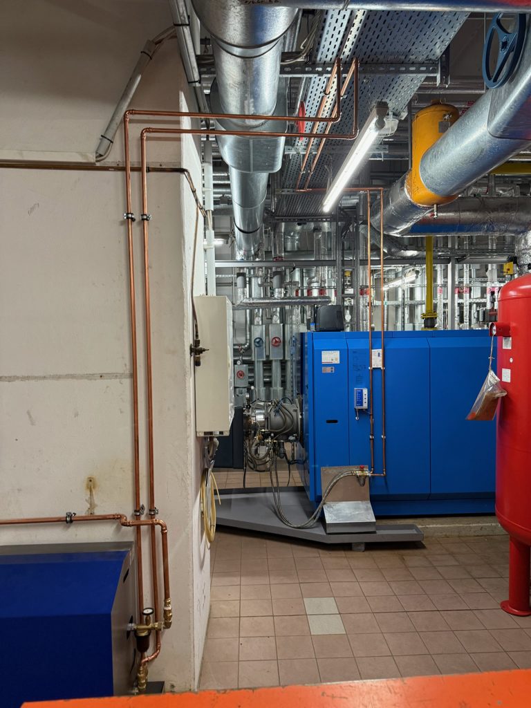 Heizungsanlage Gesamtansicht